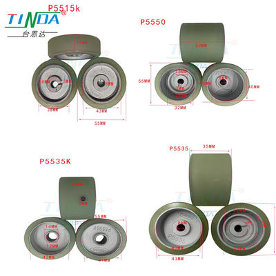Durabilidade P5535/P5515/P5550 Roda de borracha para máquina de costura industrial Peças sobressalentes 927 MS1190 Máquina de puxar