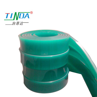 Impressão industrial de tela verde Squeegee Resistência ao desgaste do rolo de borracha
