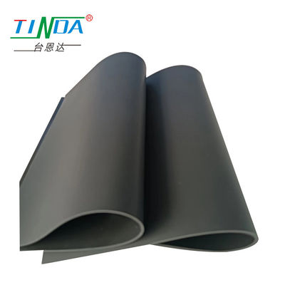 0.12mm ~ 10mm Folha de elastômeros condutores Folha de borracha elétrica Baixa resistência