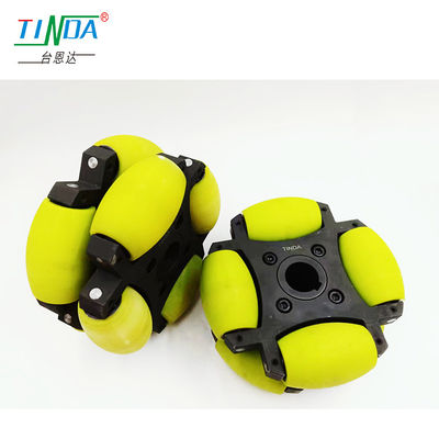 Anti-corrosião AGV roda Omni Direccional rolos Diâmetro personalizado