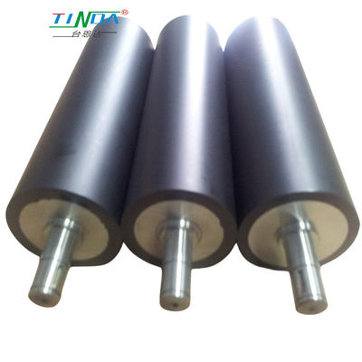 Rolo de borracha de impressão de silicone de alta precisão para impressora de cilindros