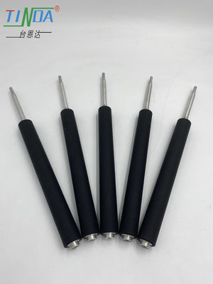 Aprovação da SGS Roller de borracha de silicone personalizado para máquina de impressão