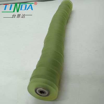 Rolamentos revestidos de borracha fabricados com materiais de nylon
