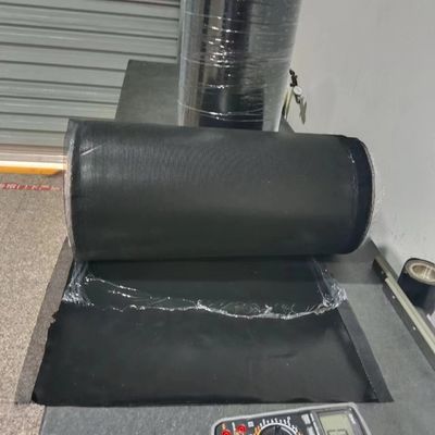 Tela de malha de tecido de borracha condutora de alta resistência à tração para fato de treino