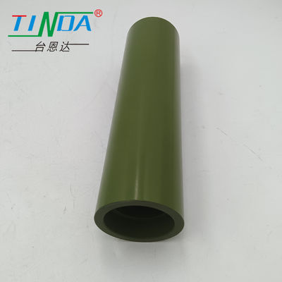 Rolante de aço revestido com teflon industrial, com baixo nível de vibração e tolerância de 0,02 mm