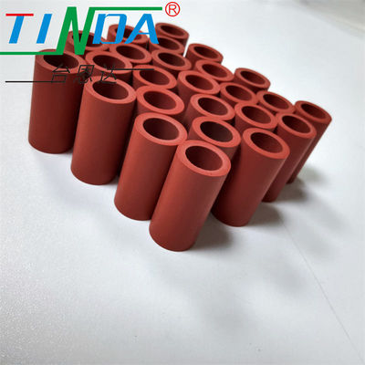 Personalizar resistência ao desgaste e deslizamento roda de borracha de silicone para uso em ambiente de trabalho de alta temperatura