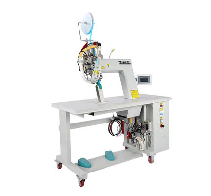 Máquina de vedação por costura de ar quente Rolhas de alimentação de borracha com redução de ruído