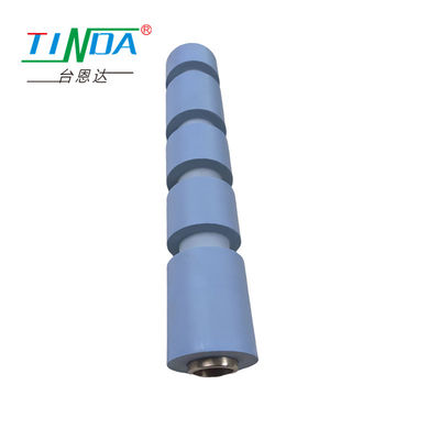 Rolha de borracha industrial cilíndrica de alta pressão personalizada com design de ranhuras