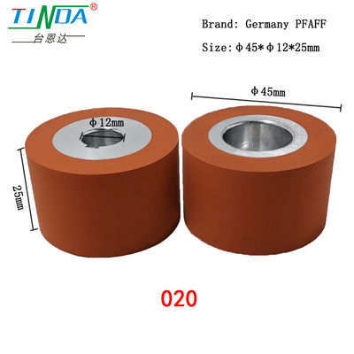 Rodas de silicone cinza de 350 °C para PFAFF Máquina de vedação de costura de ar quente personalizada e resistente a alta pressão em Bangladesh