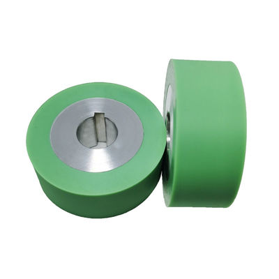 Rodas de silicone cinza de alta resistência ao calor personalizadas para YF 301 H H Sewing Hot Air Seam Sealing Machine