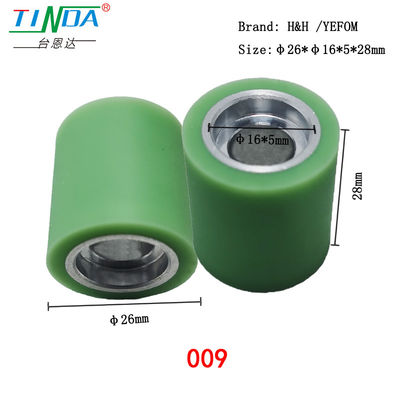 Rodas de silicone personalizadas de alta resistência ao calor 350 para máquina de costura de costura YEFOMM H H
