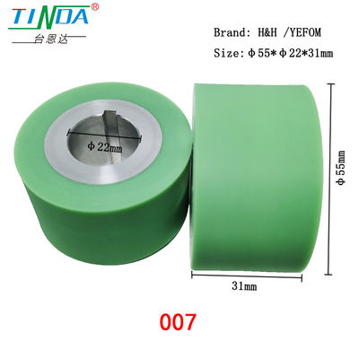 Rodagens de borracha de silicone de alta temperatura até 750 °C para máquinas de costura de costura YEFOM &amp; H&amp;H &amp; NAWON &amp; PFAFF