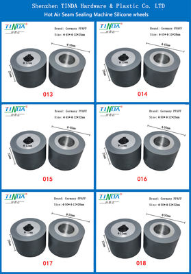 Resistência à alta pressão 350 Roller de rodas de silicone para máquina de vedação de costura YEFOMM H H PFAFF NAWON na Indonésia