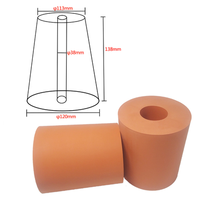 Roda de silicone de transferência térmica de alta precisão com dureza personalizada e tolerância de até 0,02 mm