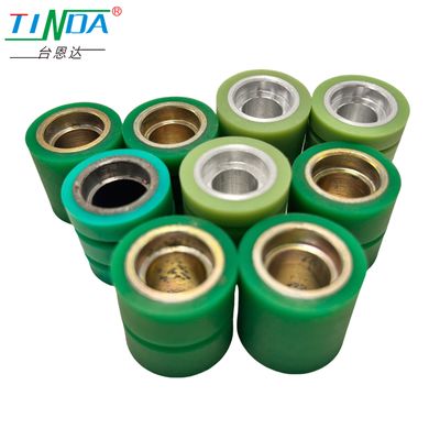 Roda de silicone para transferência térmica de placa até 200 graus Celsius com resistência a altas temperaturas