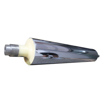 Super espelhado de aço cromo rolos industriais de metal com baixo nível de vibração e material durável 316L para industrial