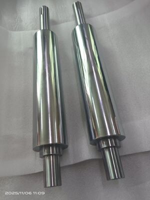 Tolerância 002 mm rolos cilíndricos de aço com resistência à estagnação adequados para sistemas de transportadores pesados e equipamentos de processamento industrial