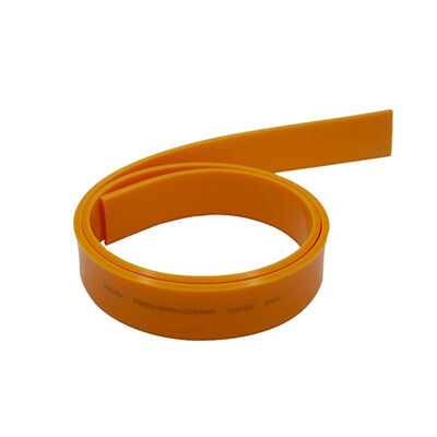 Borracha de rodo para serigrafia com superfície lisa, projetada para distribuição consistente de tinta e impressão superior em aplicações industriais