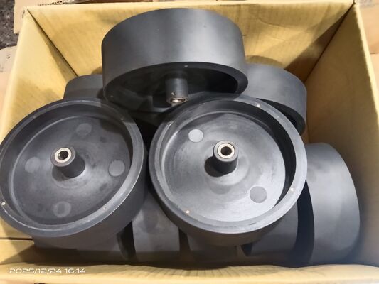 Equipamento de treino de tênis Roda de borracha de rolos Núcleo de metal Soluções personalizadas de plástico projetadas para durabilidade e desempenho