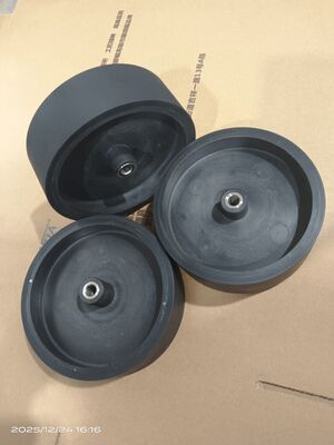 Equipamento de Treinamento de Tênis Roda Elastomérica com Núcleo de Plástico Leve de Borracha de Poliuretano para Durabilidade