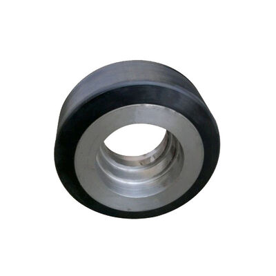 Diâmetro de roda personalizado Roda rotativa AGV que melhora a estabilidade do robô de alta carga em aplicações de veículos guiados automatizados