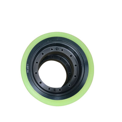 Roda AGV de Carga Pesada Diâmetro da Roda Personalizado Projetado para Melhorar a Estabilidade e o Manuseio de Carga do Veículo Guiado Automatizado