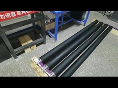 Rolos revestidos de borracha condutora personalizáveis para fabricação de precisão