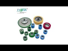 Rolante de borracha industrial seguro e confiável