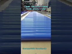 roda de rolos pegajosa